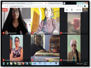 Chart making on psychologist and their contribution 3rd and 4th December, 2020