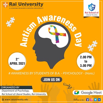 Autism Awareness Day on 2nd April 2021