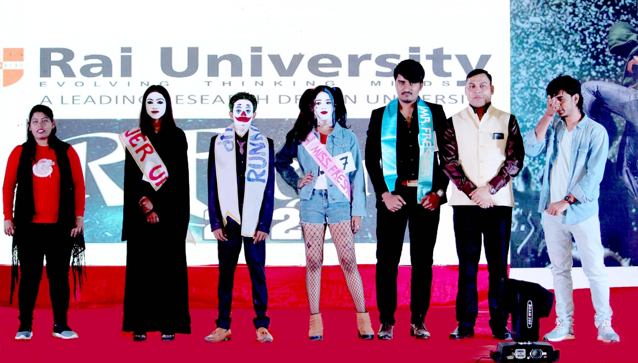 ReEncore-2020 annual cultural fest held at Rai University on 2nd March 2020