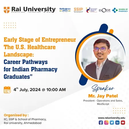 Early Stage of Entrepreneur The U.S. Healthcare Landscape: Career Pathways for Indian Pharmacy Graduates on 04 July, 2024