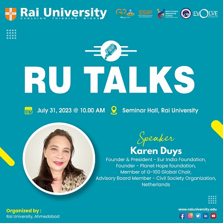 RU TALKS on 31<sup>st</sup> July 2023