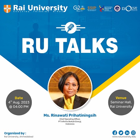 RU TALKS on 4<sup>th</sup> Aug. 2023